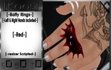 [Kaos] Batty Rings - Red