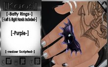 [Kaos] Batty Rings - Purple
