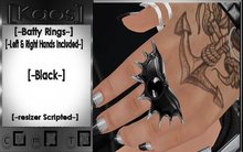 [Kaos] Batty Rings - Black