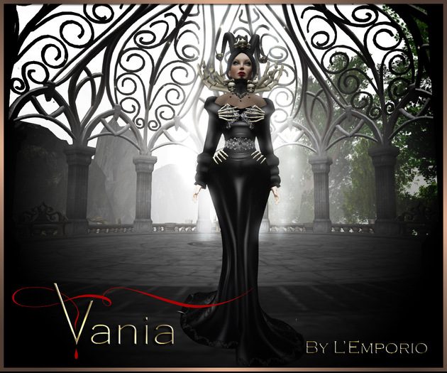 D+E+M+O ::*Vania*::  Goth Outfit By L'Emporio