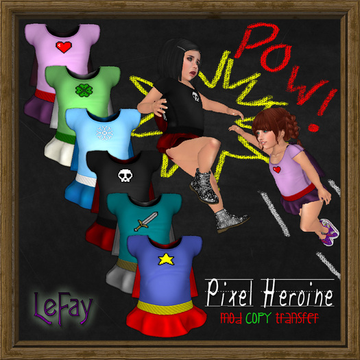 ::LeFay:: Pixel Heroine - Fay Pack