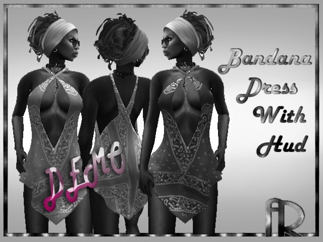 [AR] Dress Bandana_DEMO