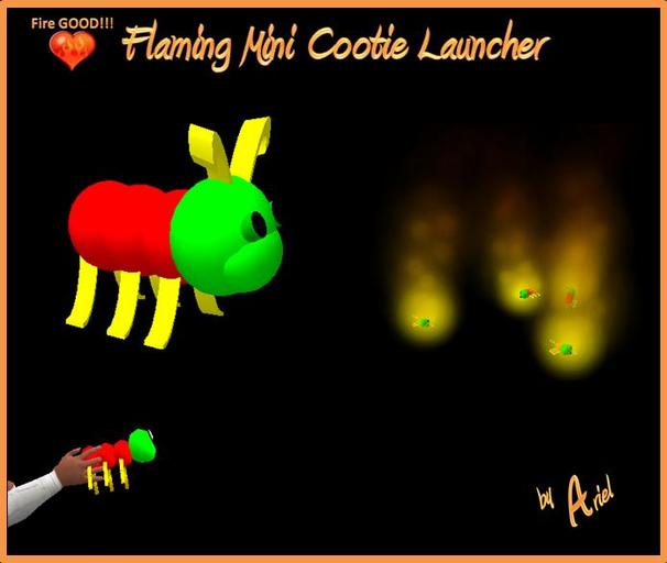 Fire GOOD!!! Flaming Mini Cootie Launcher
