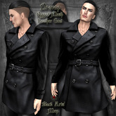~Black Arts Men~Draven Mesh Leather Coat