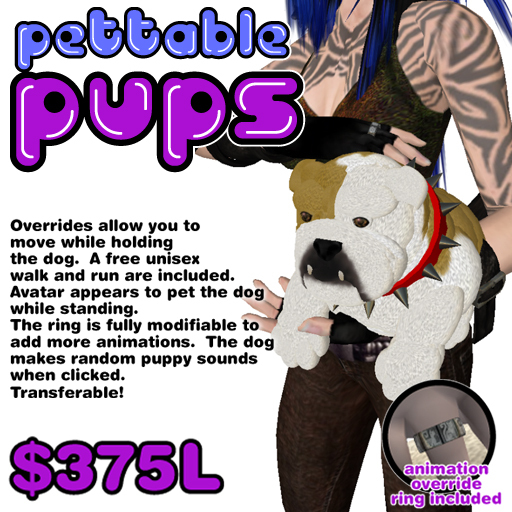 Pettable Puppy (Bulldog)