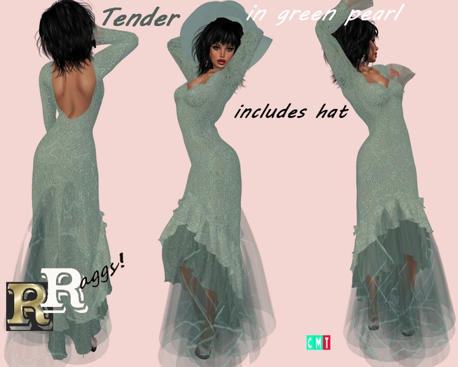 tender in pearl green!!