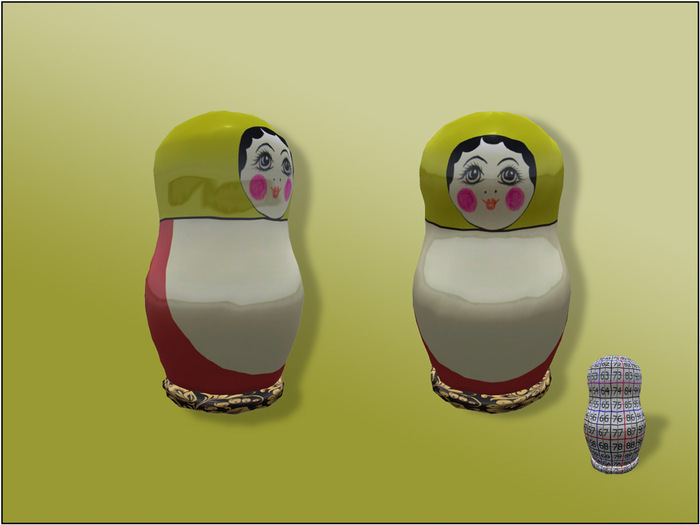 Second Life Marketplace [RsA] Matryoshka doll fullperm