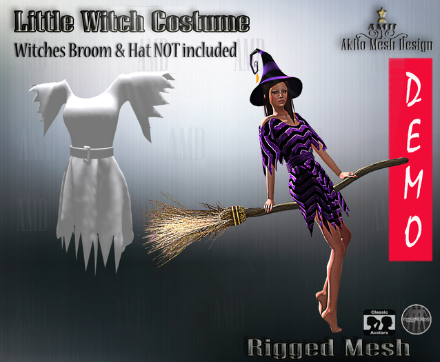DEMO_Little witch costume _AMD