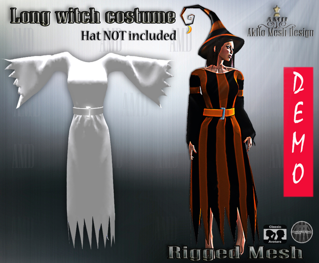 DEMO_Long witch costume_AMD