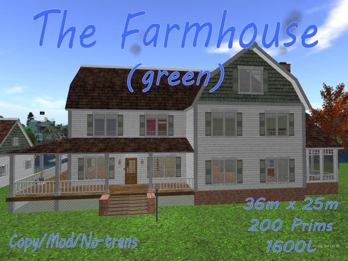 The Farmhouse (green) 101614