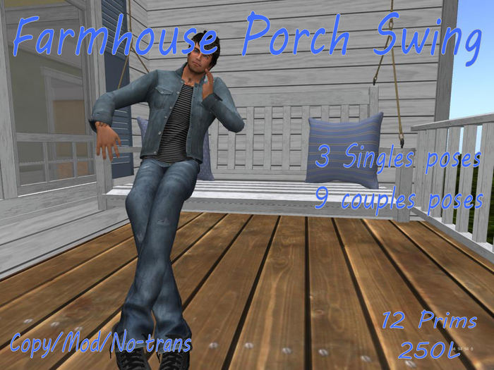 The Farmhouse Porch Swing (V2)