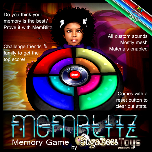 [SugaBees] [LIFE/LM/XL] MemBlitz Memory Game
