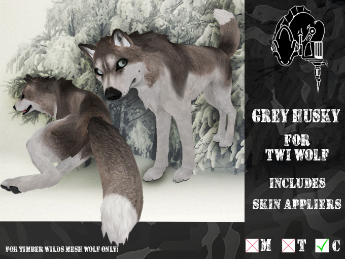 *CMFL* Grey Husky (Boxed)