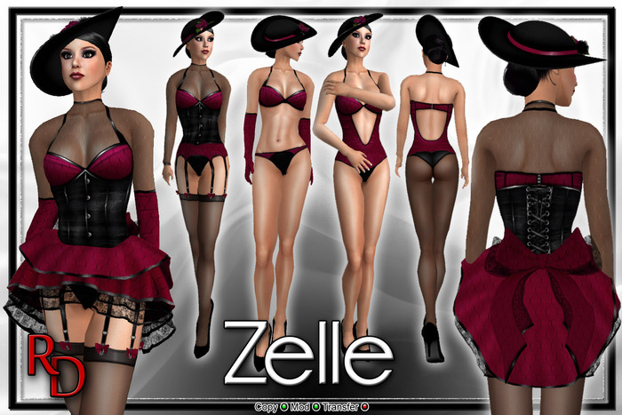 *RD* Zelle Burlesque - Pink