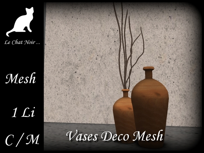 >.< LCN .Vases Deco Mesh