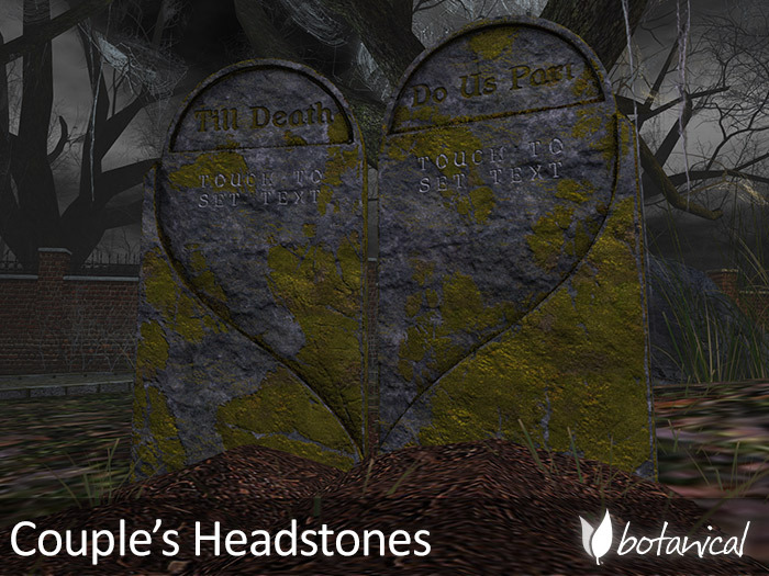 Botanical - Couple's Headstones