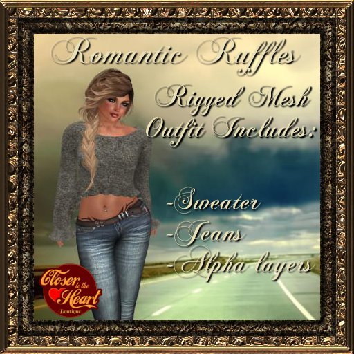 Romantic Ruffles Outfit-Tan BOXED