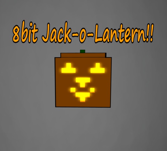 8bit Jack-o-Lantern