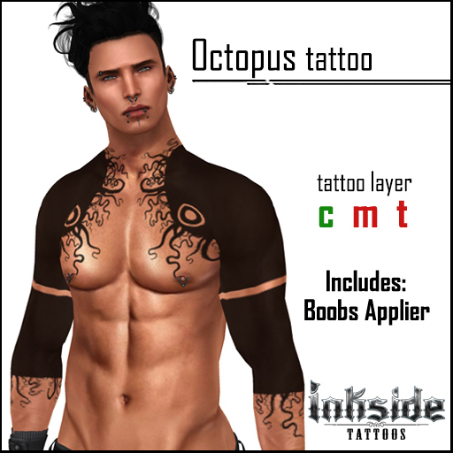 Inkside Tattoos - Octopus Tattoo
