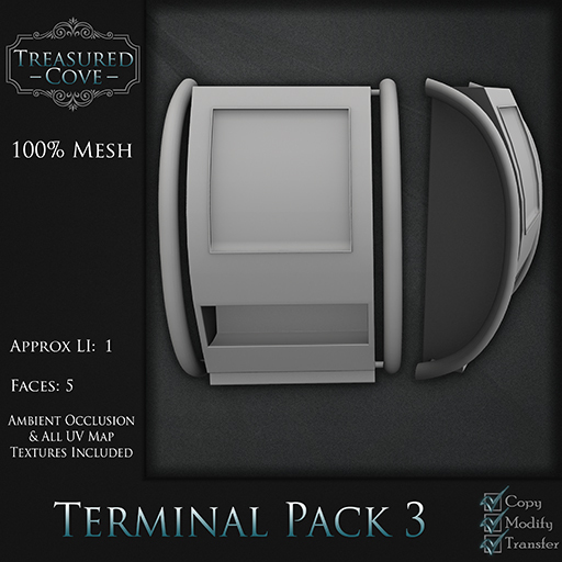 -TC- Terminal Pack 3 Mesh 50% Discount!!