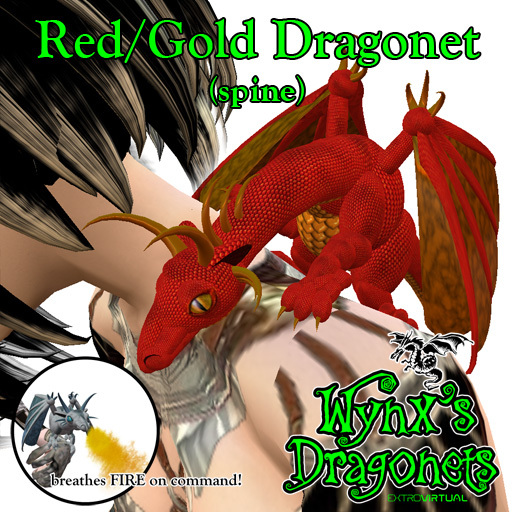 Red/Gold Dragonet (spine)