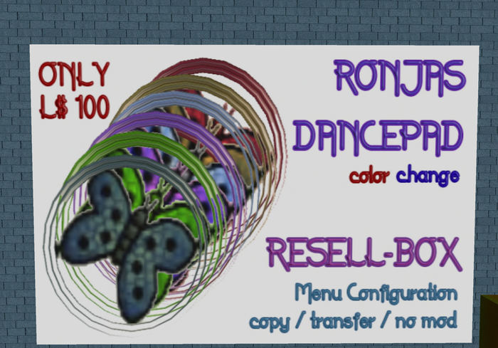RONJAS DANCEPAD LIPPS (BOX)