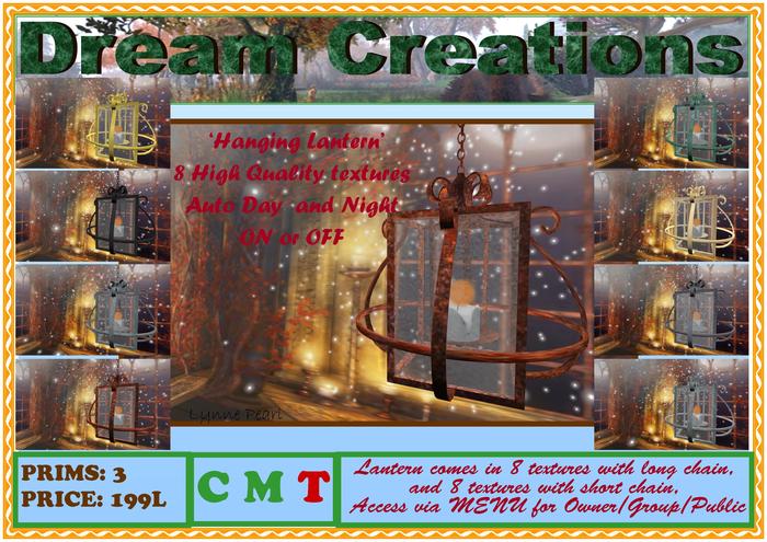 Hanging Metal Lantern