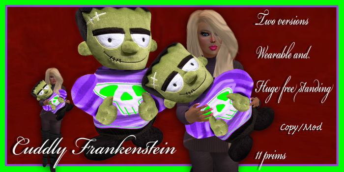 Cuddly Frankenstein ( Purple )