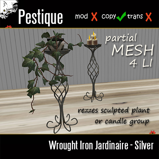 Wrought Iron Jardinaire - Copper  BOXED