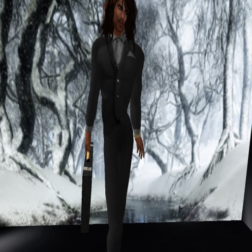 dark suit