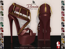 Bens Boutique - Bonnie High Heels - Slink High Feet - All Color