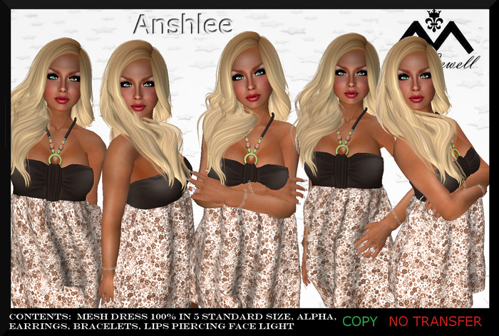 Anshlee Mesh no transfer