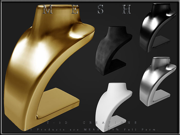 T-3D Creation [19 For Accessory - NANO -] MESH - Full Perm