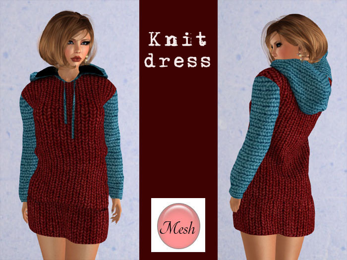 Knit dress - Mesh
