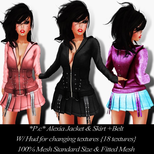 *P.c* Alexia Skirt & Belt