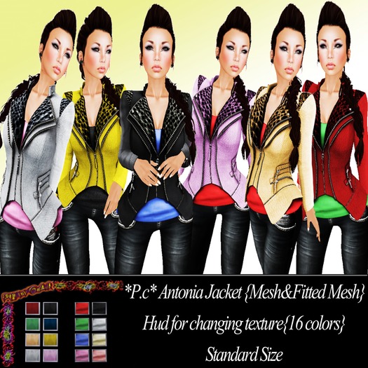 *P.c* Antonia {Mesh & Fitted Mesh} Demo
