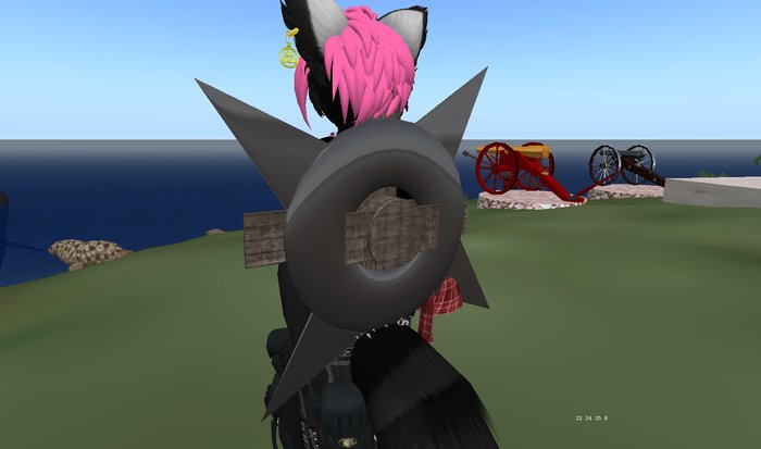 Maru's Big Shuriken (not scripted, copy,mod,no trans)