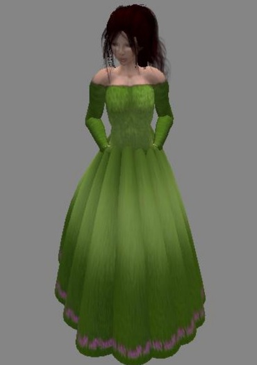 green gown