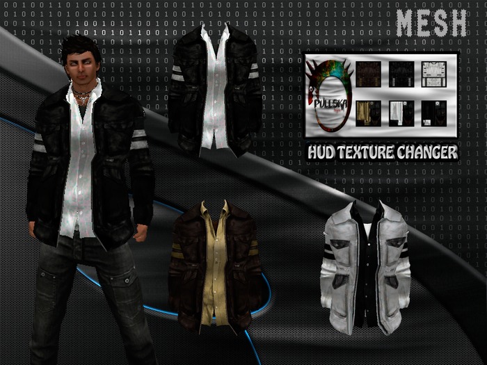 JACKET MESH MALE DEMO