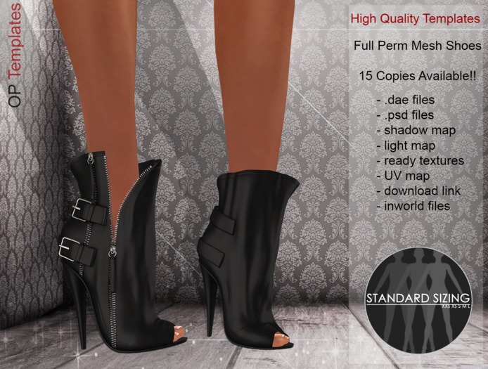 ONLY 15 Mistic Slink Heels High Feet - Semi Exclusive - Full Permission *OP TEMPLATES* 