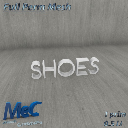 MeC - [SHOES] Mesh FULL PERM