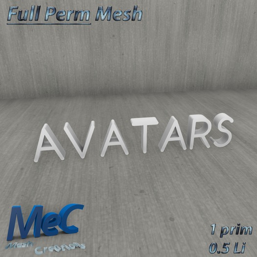 MeC - [AVATARS] Mesh FULL PERM