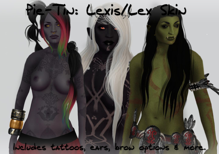 Pie-Tin: Lexis/Lex Skins - DEMOS