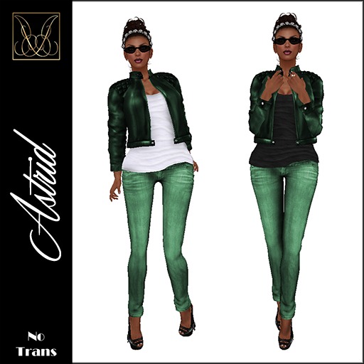 JCD Astrid Greens Jeans&Jacket (bagged)