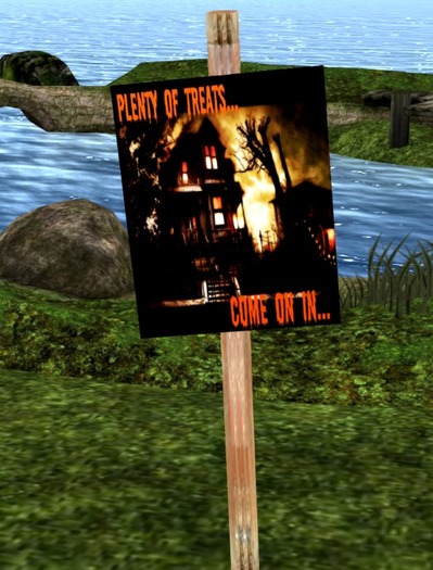 ::LoveLust Halloween Sign::