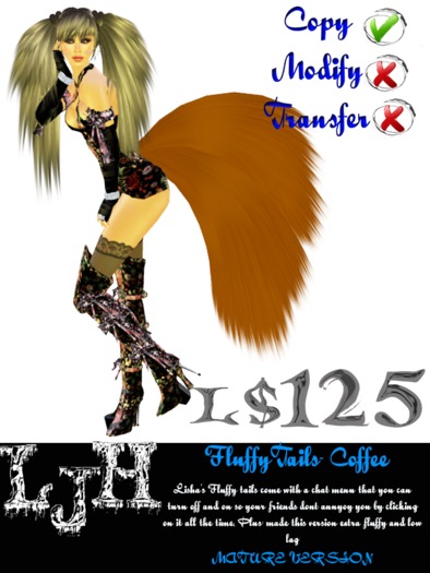 [LJH] Lisha's Fluffy Tail Coffee