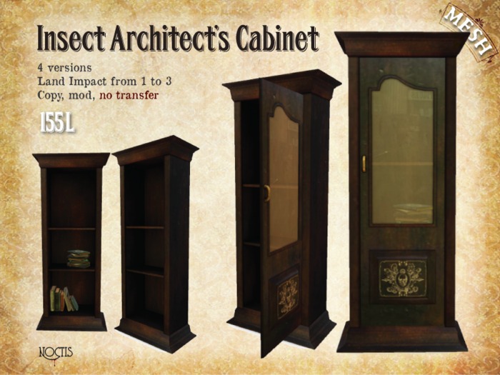 [noctis] Insect Architect cupboard BOXED