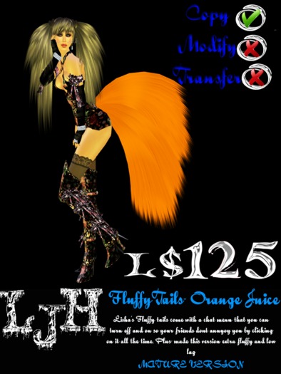 [LJH] Lisha's Fluffy Tail Orange Juice