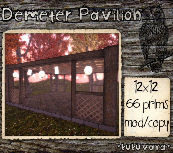*Kukuvaya* Demeter Pavilion