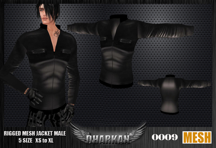 Dharkan - 0009 Mesh Male Jacket